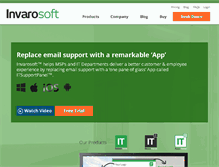 Tablet Screenshot of invarosoft.com